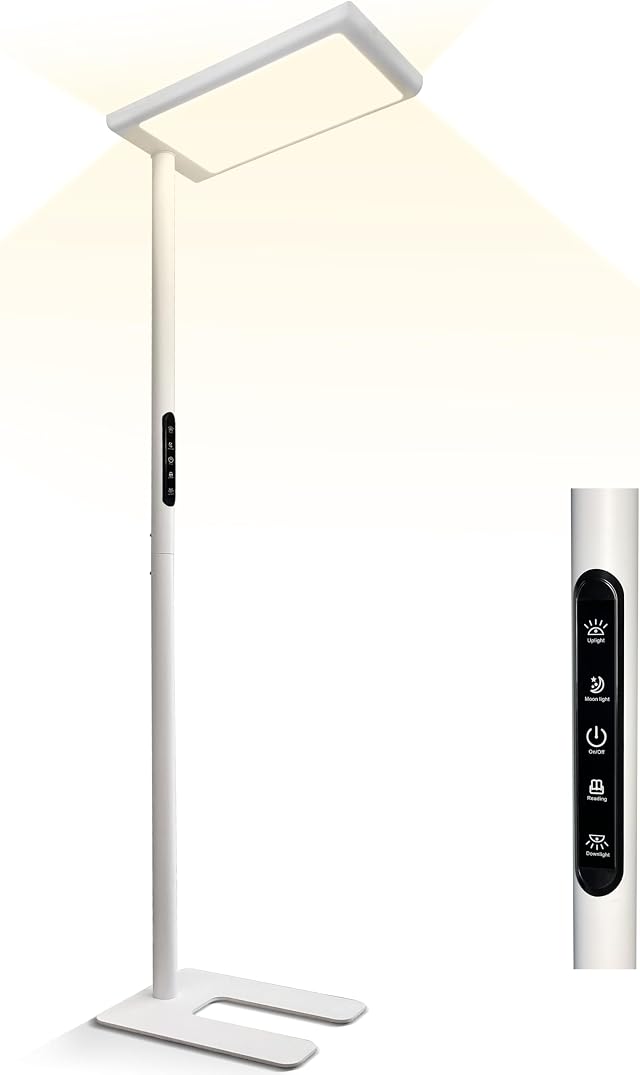 Amazon-Produktbild einer dimmbaren Leselampe