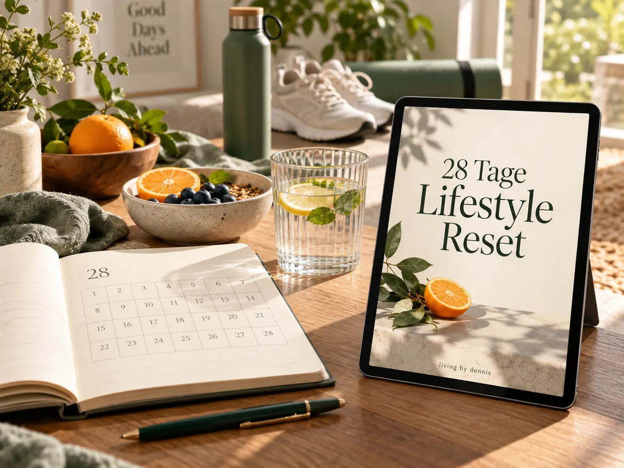 28-Tage-Lifestyle-Reset – kostenloser digitaler Guide